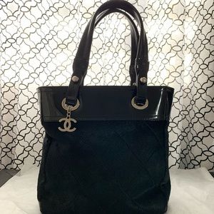 SOLD**Chanel Biarritz pony hair tote bag